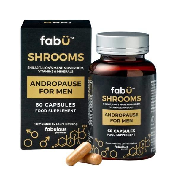 Fabu Shrooms Andropause For Men 60 Capsules