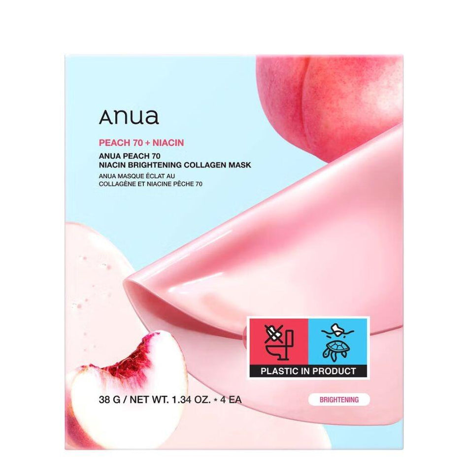 Anua Peach 70+ Niacin Brightening Collagen Face Mask