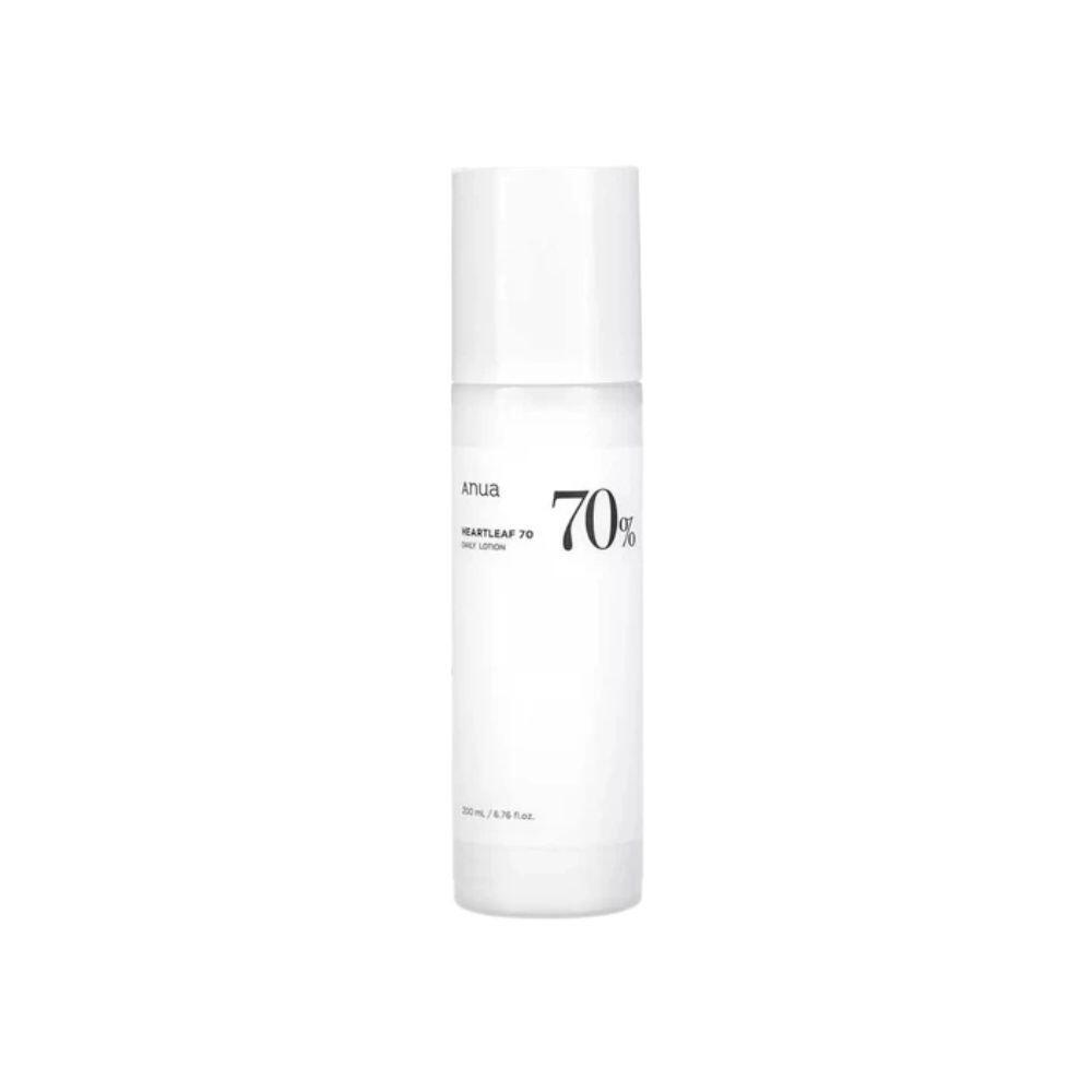 Anua Heartleaf 70 Daily Lotion lightweight facial moisturiser with box