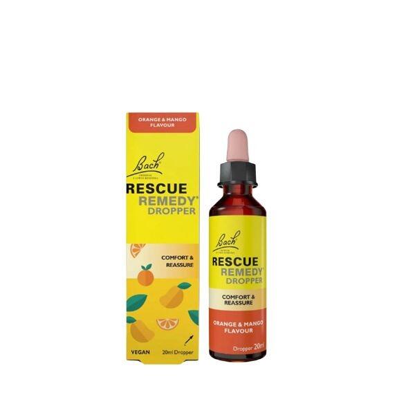 Bach Rescue Remedy Dropper Orange & Mango