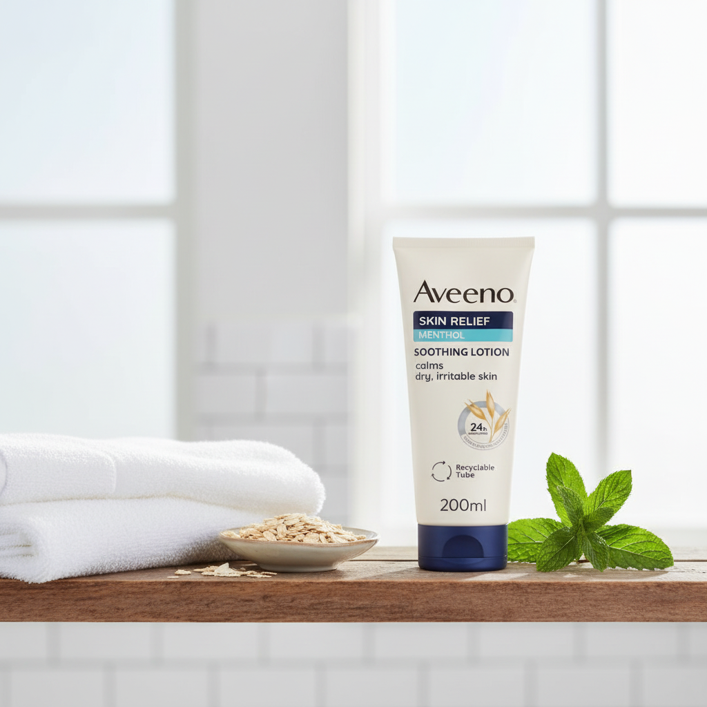 aveeno cream bathroom image