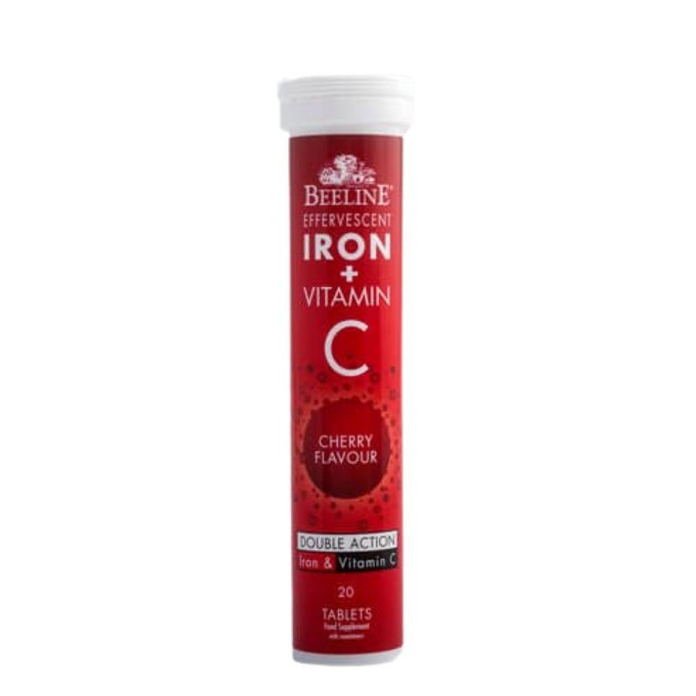 Beeline Effervescent Iron & Vitamin C Tablets