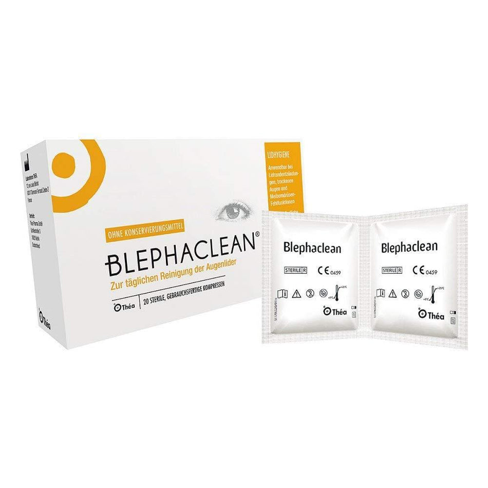 Blephaclean Sterile Ready-To-Use Wipes
