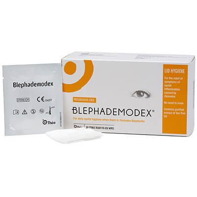Blephademodex Eyelid Hygiene Wipes