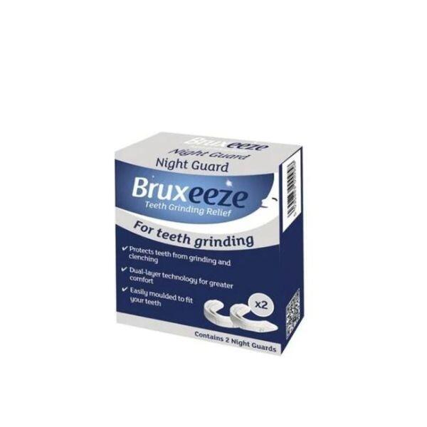 Bruxeeze Night Guard Teeth Grinding Relief 2 Pack