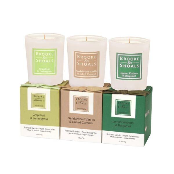 Brooke & Shoals Travel Candles Giftset