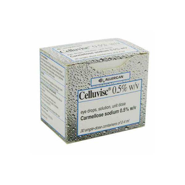 Celluvisc 0.5% carmellose UDV eye drops