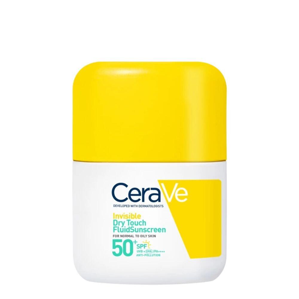 Cerave Invisible Dry Touch Fluid Sunscreen Oil Control SPF 50+
