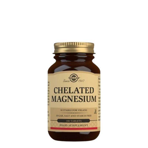 Solgar Chelated Magnesium 100 Tablets