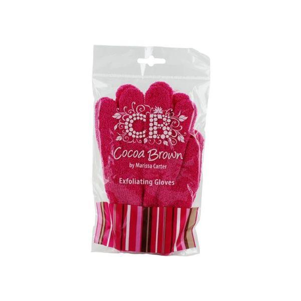 Cocoa Brown Exfoliating Gloves