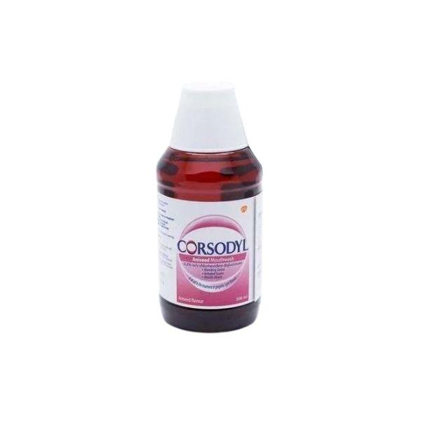 Corsodyl Mouthwash Chlorhexidine 0.2% Aniseed 300ml