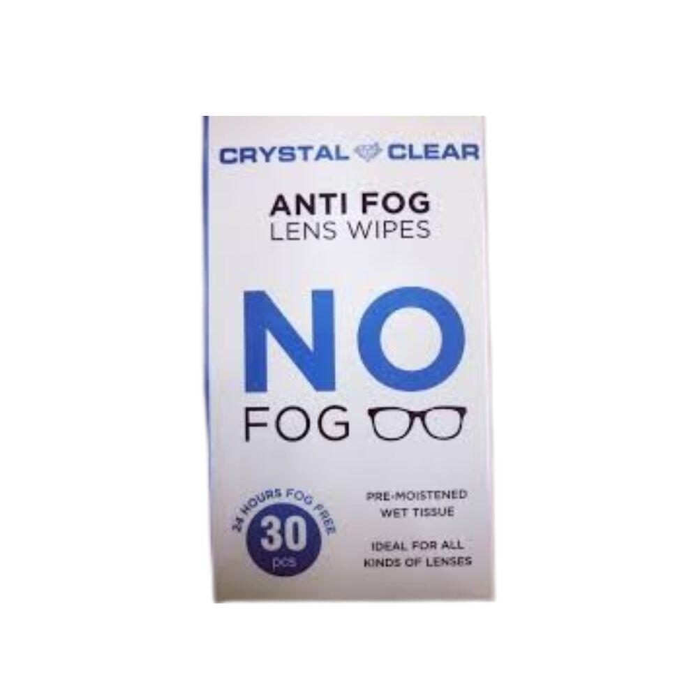 Crystal Clear No Lens Fog Wipes