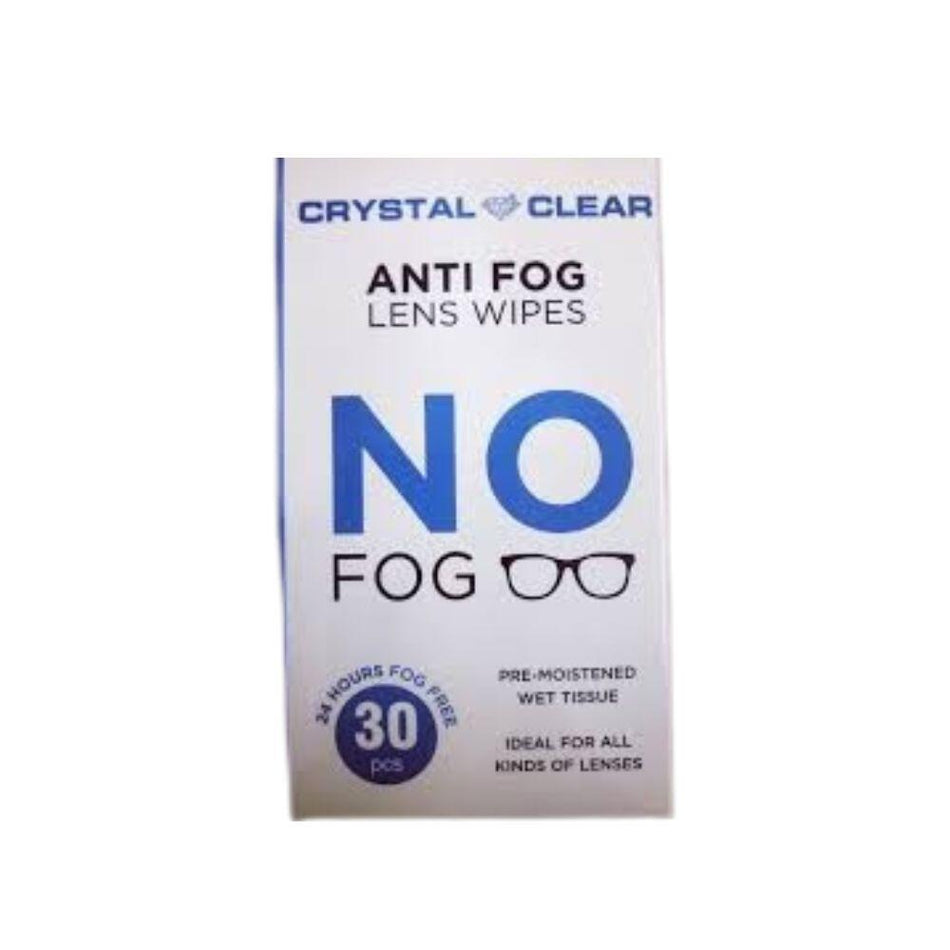 Crystal Clear No Lens Fog Wipes