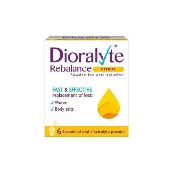 Dioralyte Rebalance Citrus 6 sachets