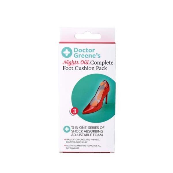 Doctor Greene's Nights Out Foot Cushion Pack