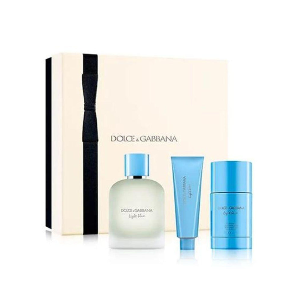 Dolce & Gabbana Light Blue Pour Homme Gift Set 100ml