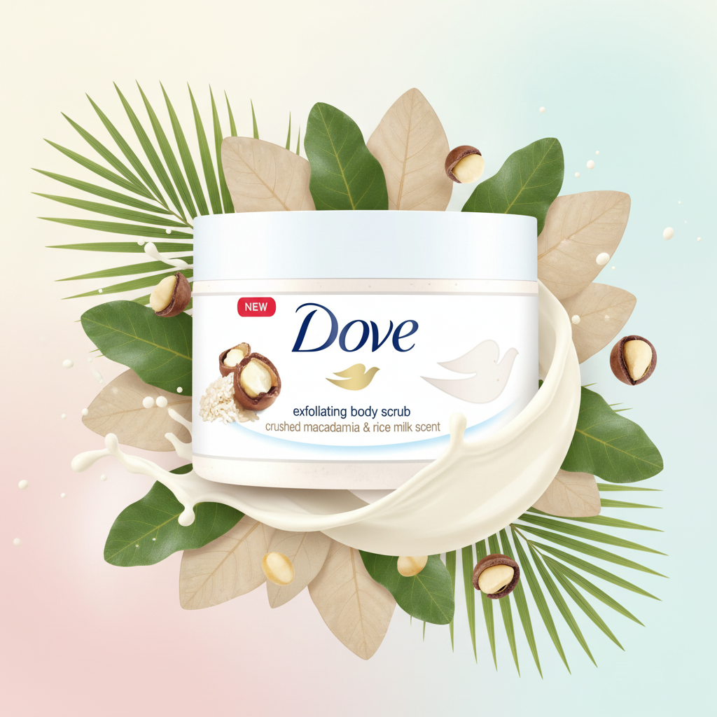 Dove Body Scrub - Editorial