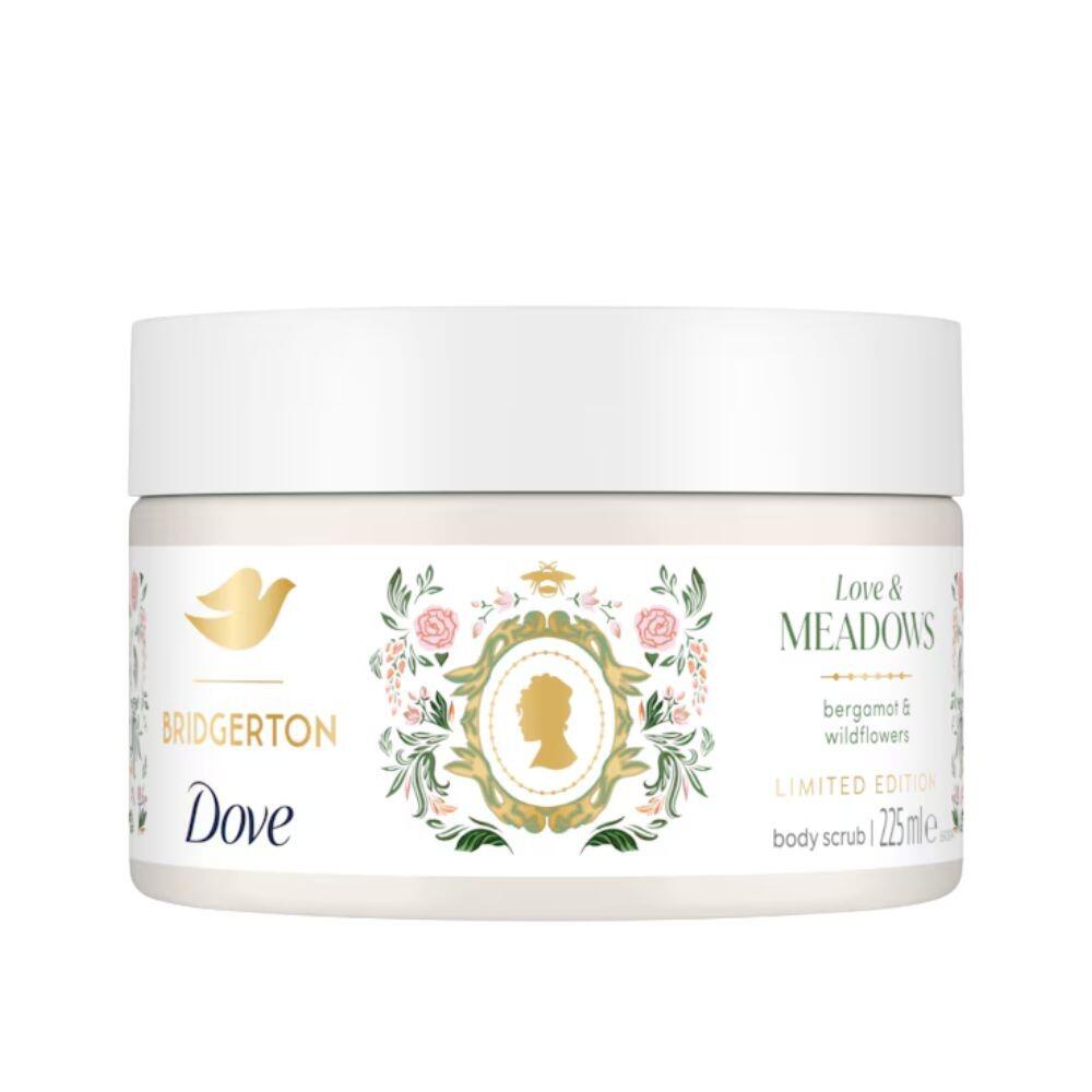 Dove Bridgerton Love & Meadows Bergamot & Wildflowers Body Scrub