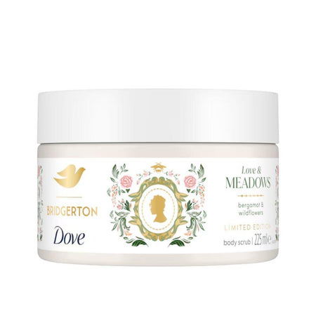 Dove Bridgerton Love & Meadows Bergamot & Wildflowers Body Scrub