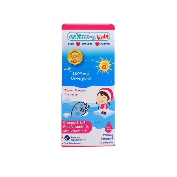 Eskimo Kids Omega 3 6 & Vit A&D Tutti Fruity