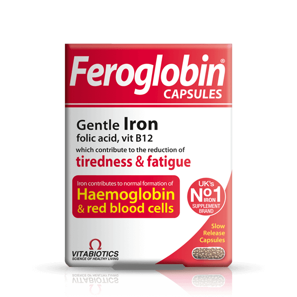 Vitabiotics Feroglobin Capsules - 30 capsules