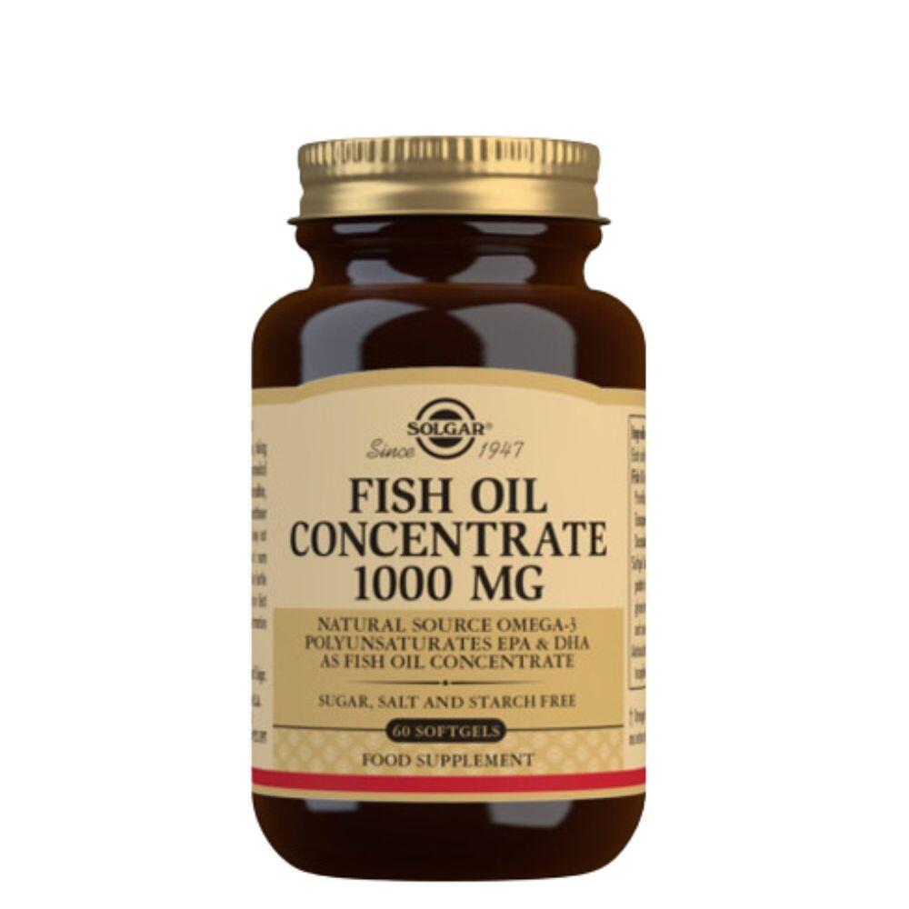 Solgar Fish Oil Concentrate 1000MG 60 Softgels