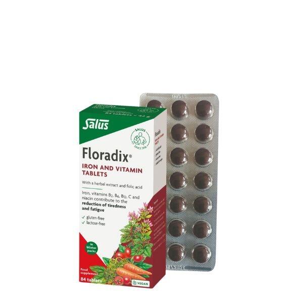 Salus Haus Floradix Iron And Vitamin Tablets
