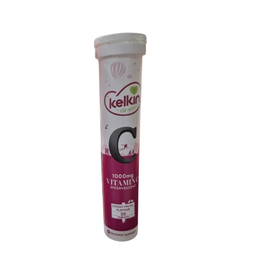 Kelkin Vitamin C Effervescent Tablets Forest Fruits Flavour