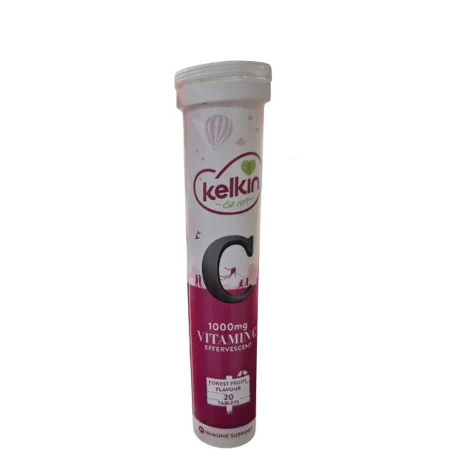 Kelkin Vitamin C Effervescent Tablets Forest Fruits Flavour
