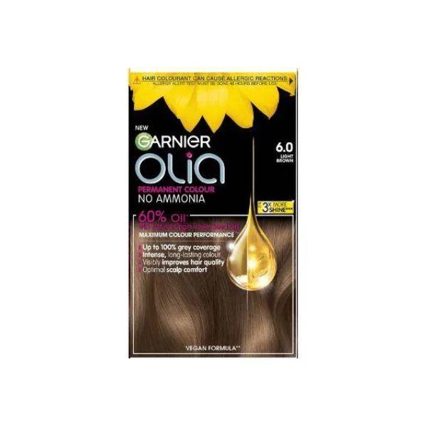 Garnier Olia Hair Colour 6.0 - Light Brown