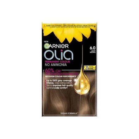 Garnier Olia Hair Colour 6.0 - Light Brown