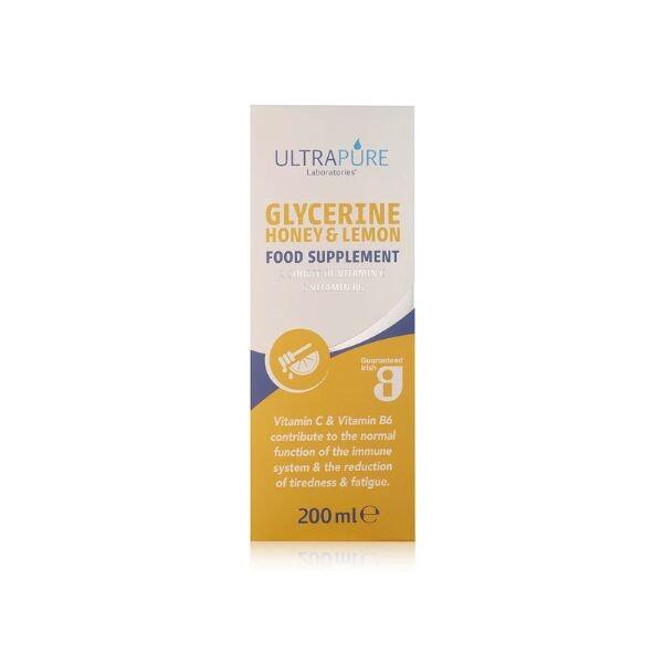 Ultra Pure Glycerine Honey & Lemon