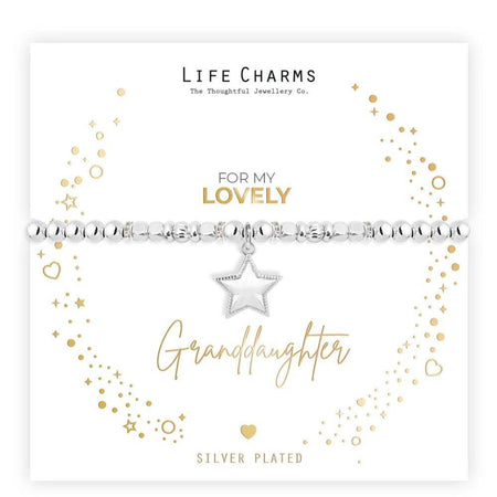Life Charms For My Lovely Granddaughter Bracelet