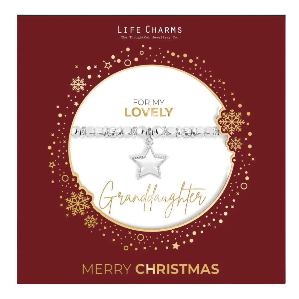 Life Charms For My Lovely Granddaughter Bracelet