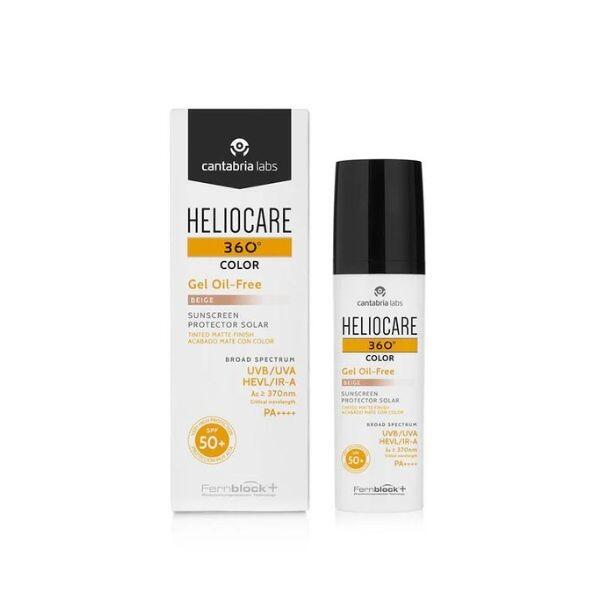 Heliocare 360 Beige Color Oil-Free Gel