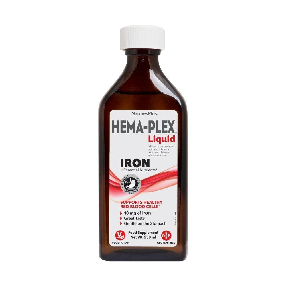 Natures Plus HEMA-PLEX Liquid Iron
