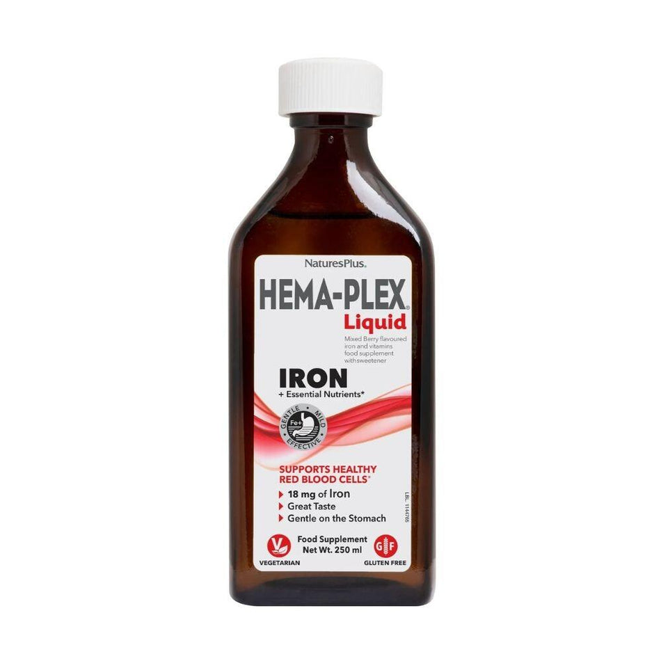 Natures Plus HEMA-PLEX Liquid Iron