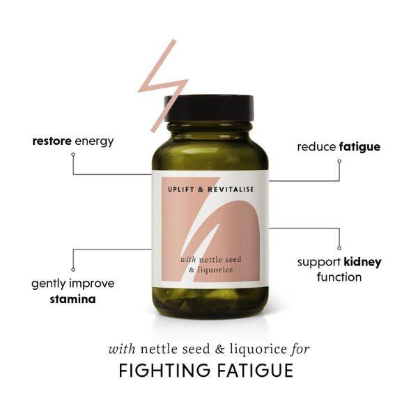 The Herbtender Uplift & Revitalise Adaptogenic Capsules