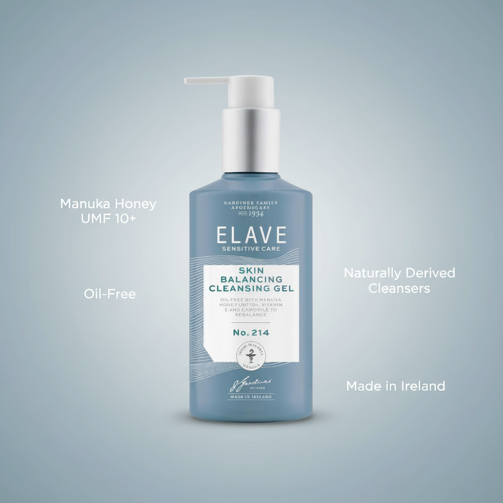 Elave skin balancing cleansing gel Hero Clean Shotwith benefits