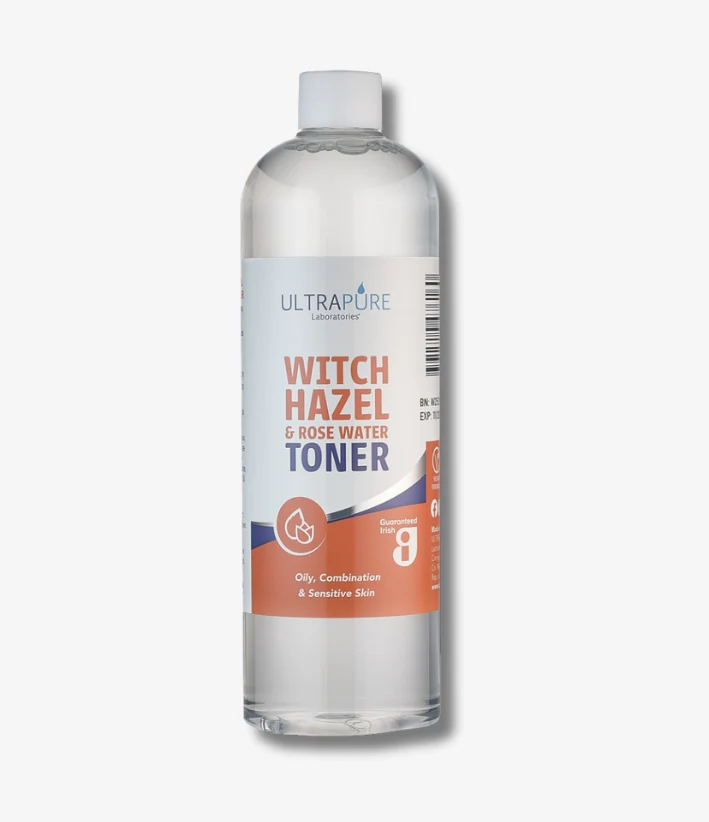 Ultrapure Witch Hazel & Rose Water Toner 125ml bottle