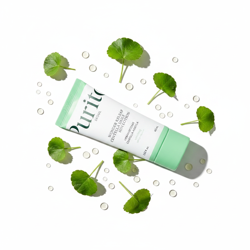 PURITO Centella Daily Sun Lotion with centella asiatica leaves and hyaluronic acid