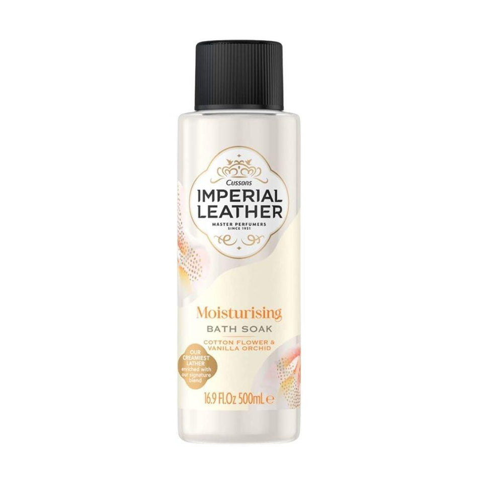 Imperial Leather Cotton Flower & Vanilla Orchid Moisturising Bath Soak 500ml