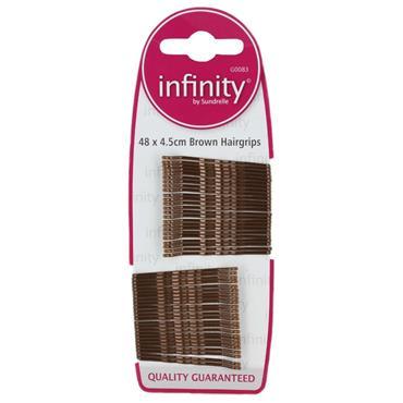 Infinity Brown Clips