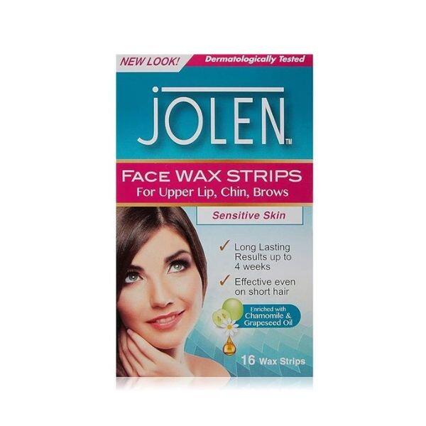 Jolen Face Wax Strips