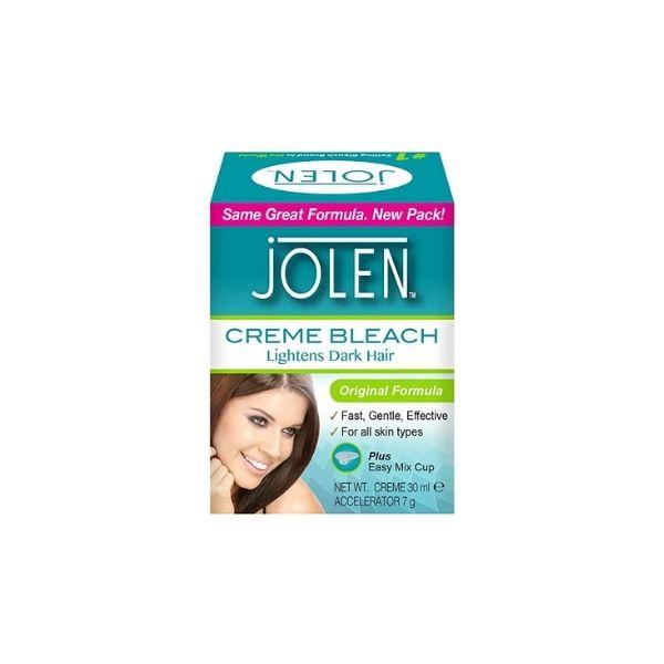 Jolen Creme Bleach Hair Lightener – Gentle Facial & Body Hair Lightening