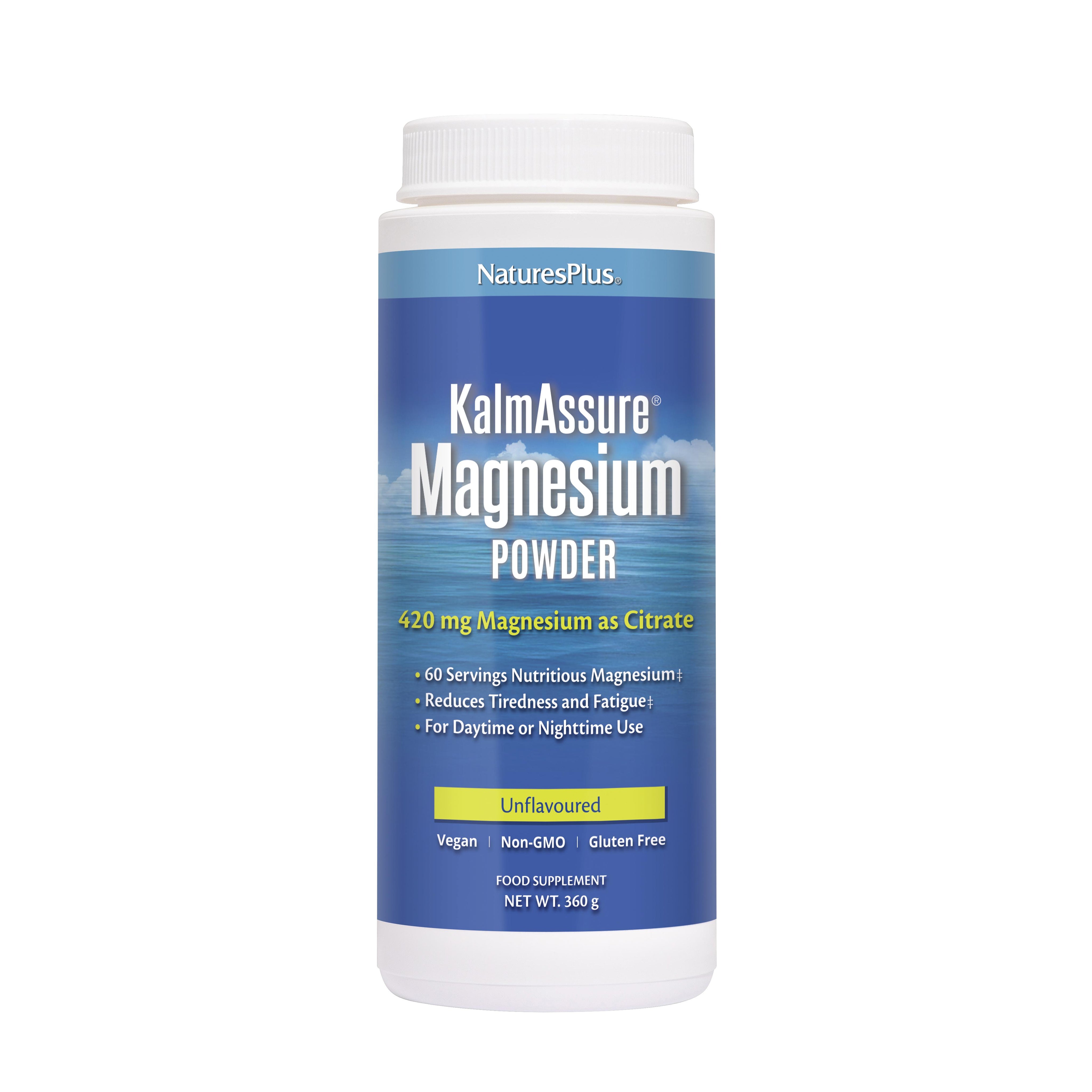 Natures Plus Kalm Assure Magnesium Powder Unflavoured