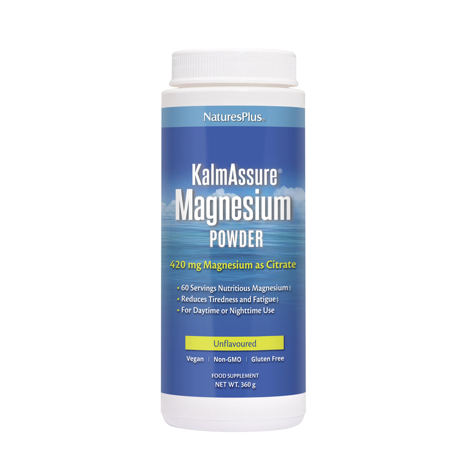 Natures Plus Kalm Assure Magnesium Powder Unflavoured