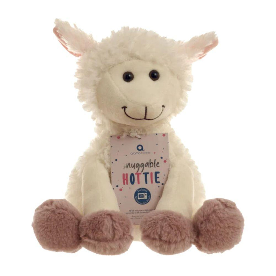 Aroma Home Snuggable Hottie Plush Lamb