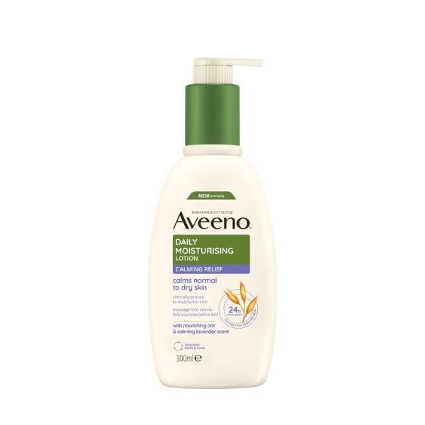 Aveeno Calming Relief Body Lotion With Lavender