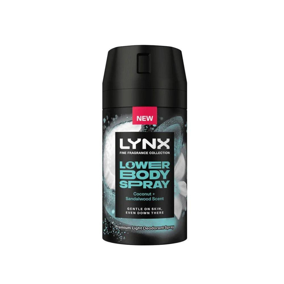 Lynx Fine Fragrance Lower Body Spray Coconut and Sandalwood